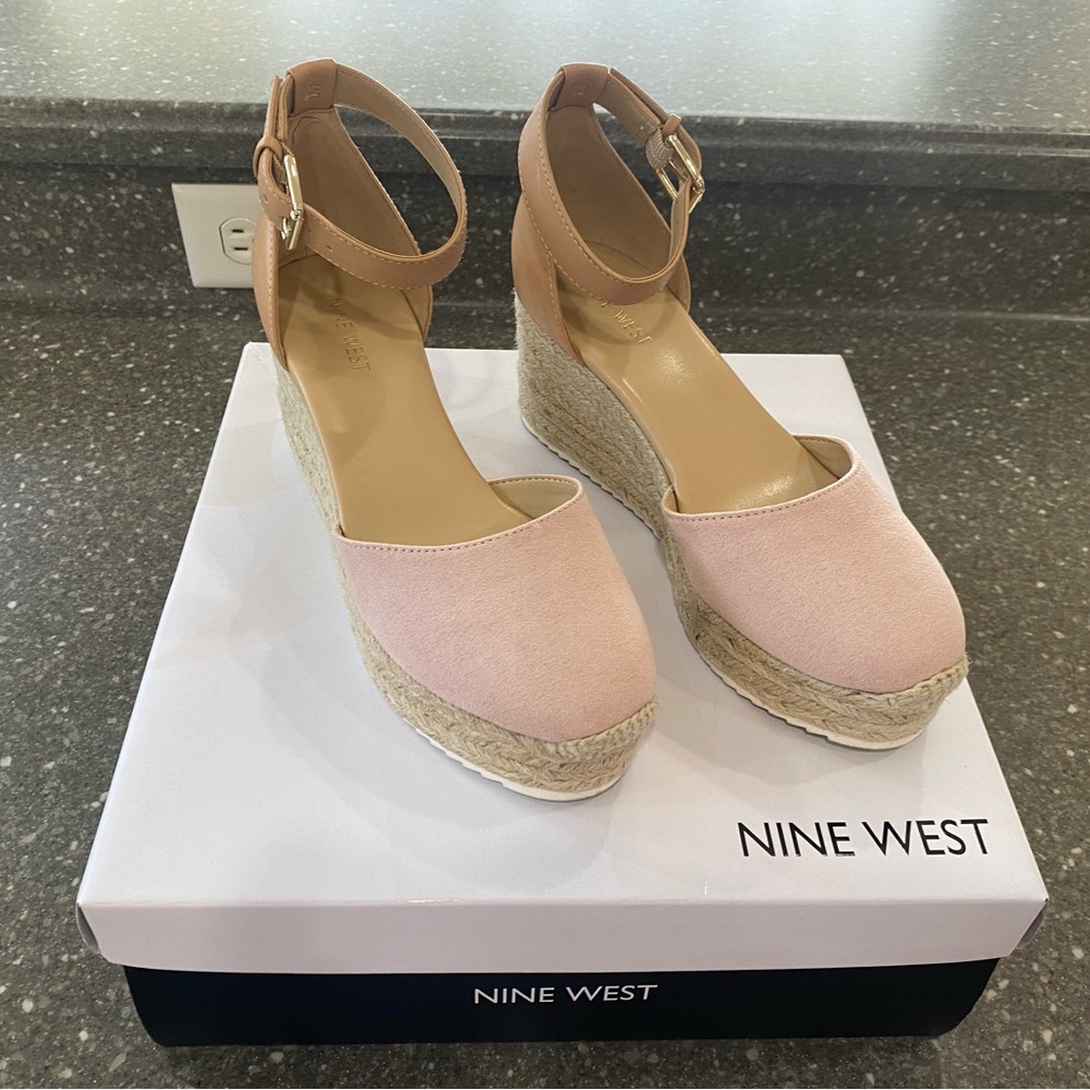 Nine West - Ariela Espadrille Wedge Sandals - 6.5